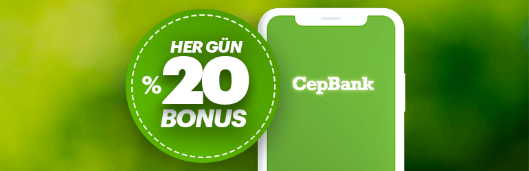 CepBank ile %20 Spor Bonusu