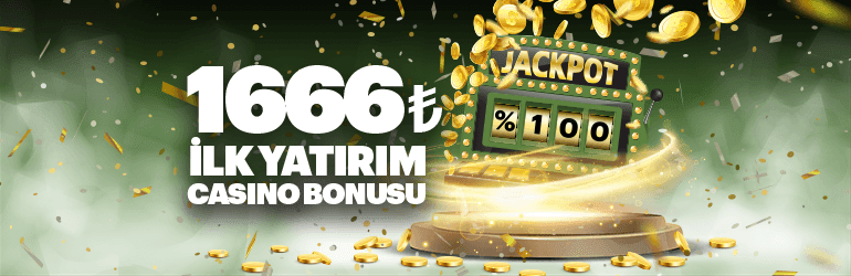 %100 İlk Yatırım Casino Slot Bonusu